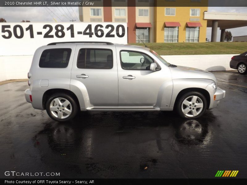 Silver Ice Metallic / Gray 2010 Chevrolet HHR LT