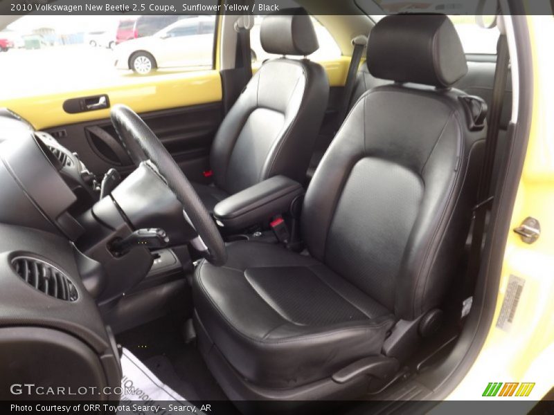 Sunflower Yellow / Black 2010 Volkswagen New Beetle 2.5 Coupe