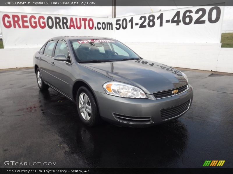 Dark Silver Metallic / Gray 2006 Chevrolet Impala LS