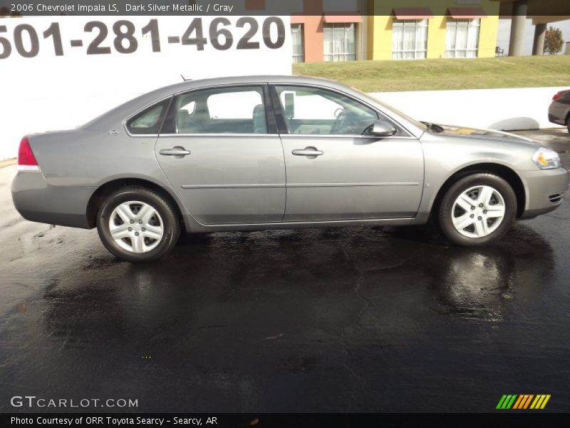 Dark Silver Metallic / Gray 2006 Chevrolet Impala LS