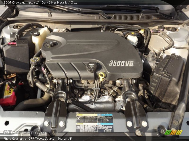 Dark Silver Metallic / Gray 2006 Chevrolet Impala LS