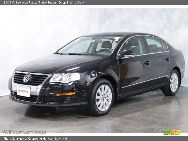 Deep Black / Black 2008 Volkswagen Passat Turbo Sedan