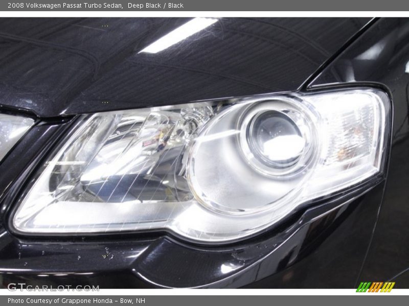 Deep Black / Black 2008 Volkswagen Passat Turbo Sedan