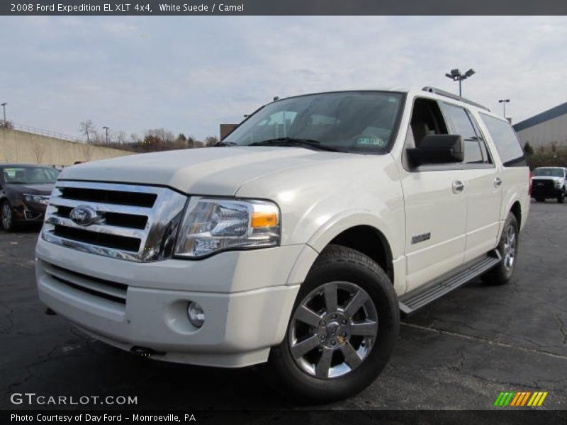 White Suede / Camel 2008 Ford Expedition EL XLT 4x4