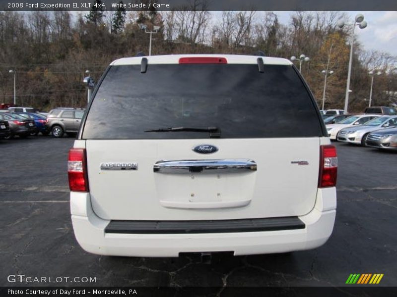 White Suede / Camel 2008 Ford Expedition EL XLT 4x4