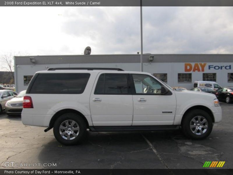 White Suede / Camel 2008 Ford Expedition EL XLT 4x4