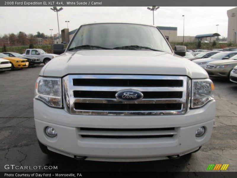 White Suede / Camel 2008 Ford Expedition EL XLT 4x4