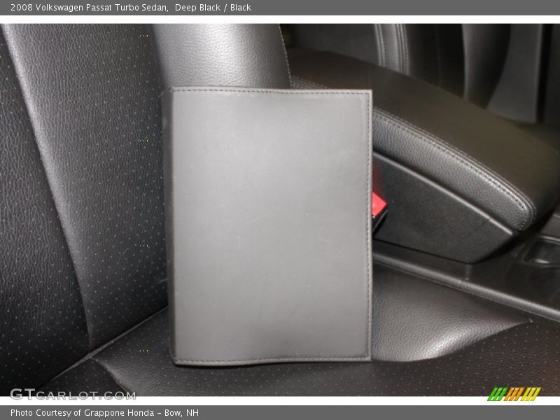Deep Black / Black 2008 Volkswagen Passat Turbo Sedan
