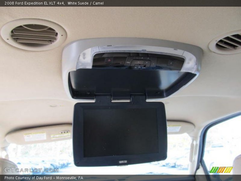 White Suede / Camel 2008 Ford Expedition EL XLT 4x4