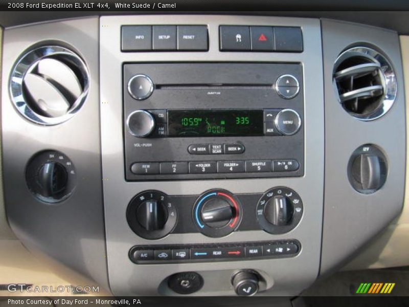 White Suede / Camel 2008 Ford Expedition EL XLT 4x4