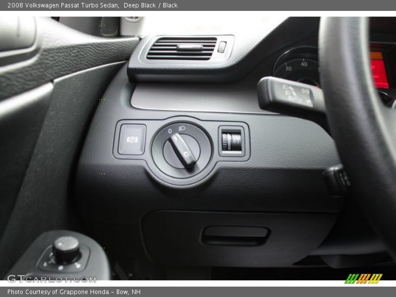 Deep Black / Black 2008 Volkswagen Passat Turbo Sedan