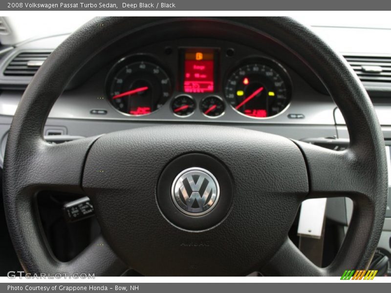 Deep Black / Black 2008 Volkswagen Passat Turbo Sedan