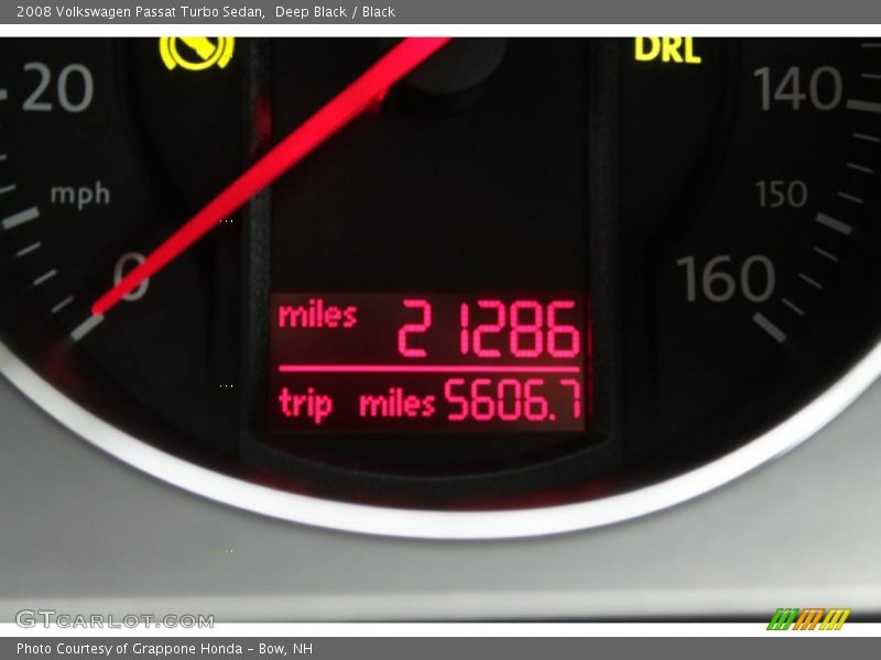 Deep Black / Black 2008 Volkswagen Passat Turbo Sedan
