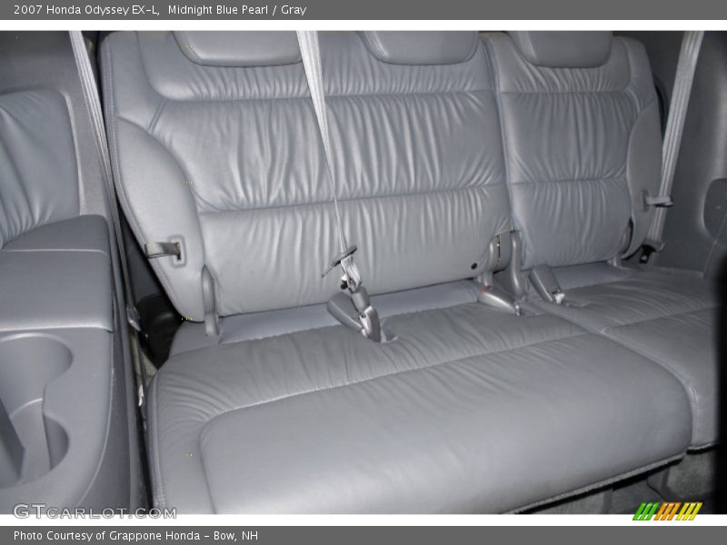 Midnight Blue Pearl / Gray 2007 Honda Odyssey EX-L