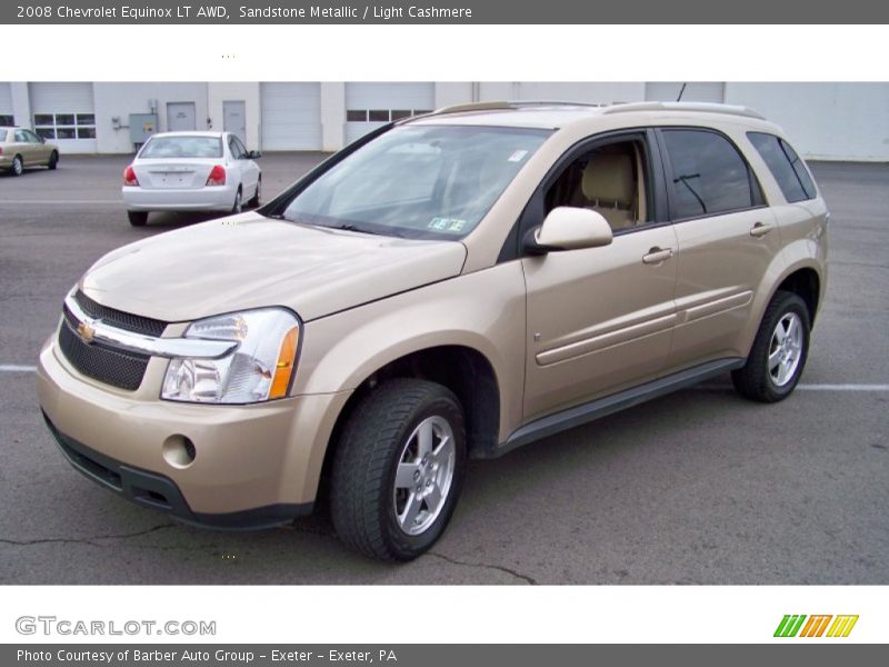 Sandstone Metallic / Light Cashmere 2008 Chevrolet Equinox LT AWD