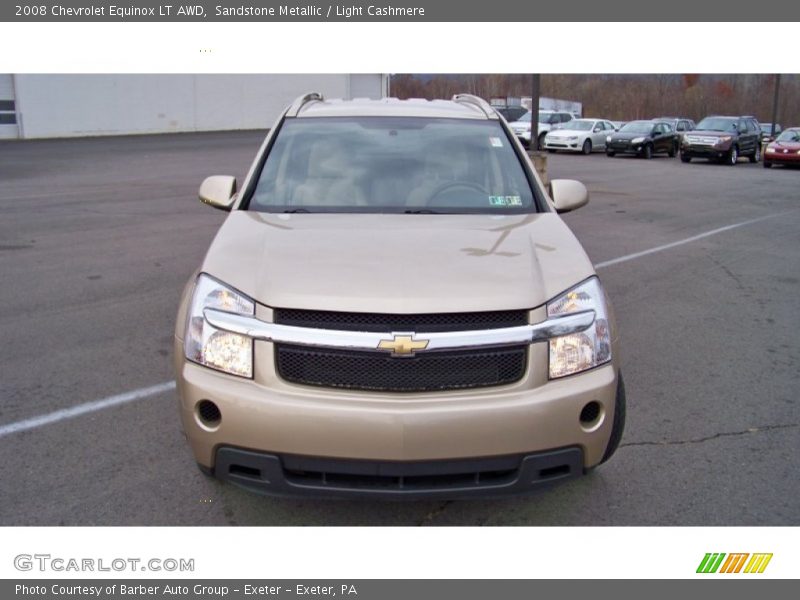 Sandstone Metallic / Light Cashmere 2008 Chevrolet Equinox LT AWD
