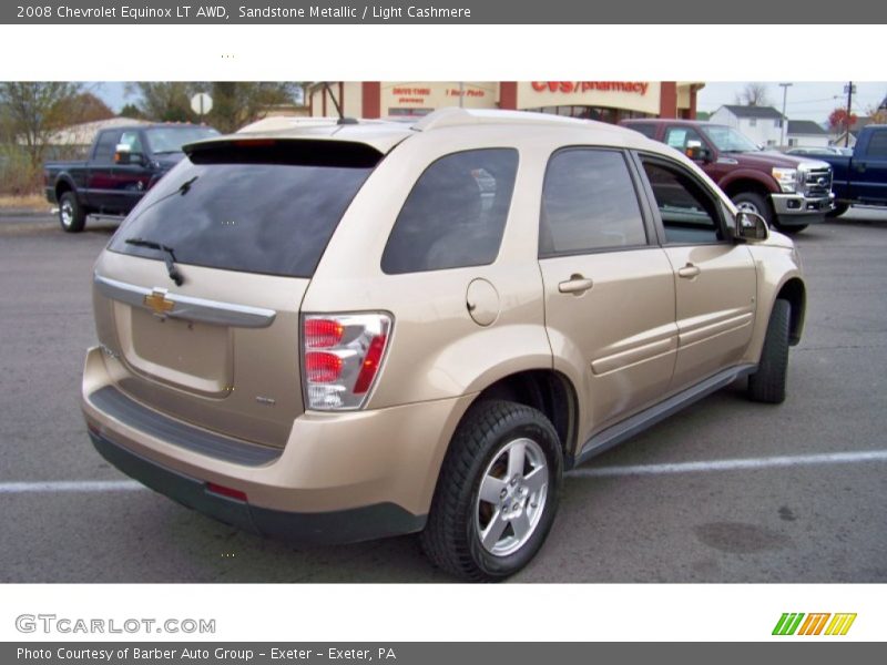 Sandstone Metallic / Light Cashmere 2008 Chevrolet Equinox LT AWD