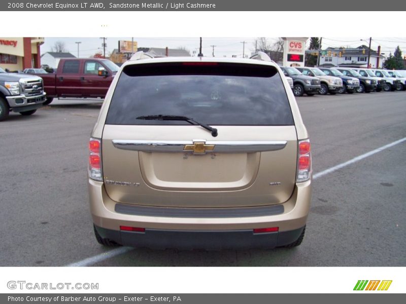 Sandstone Metallic / Light Cashmere 2008 Chevrolet Equinox LT AWD