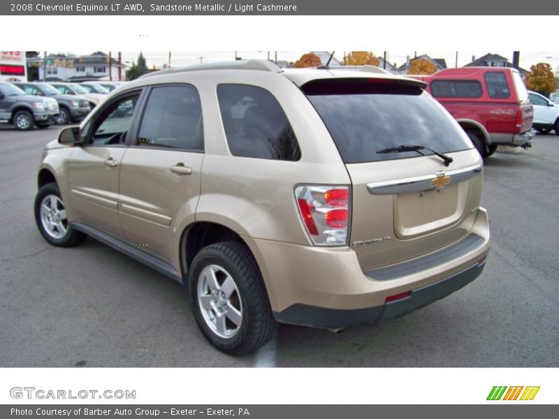 Sandstone Metallic / Light Cashmere 2008 Chevrolet Equinox LT AWD