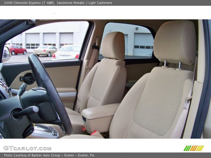 Sandstone Metallic / Light Cashmere 2008 Chevrolet Equinox LT AWD