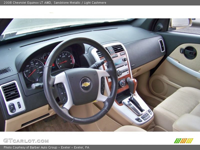 Sandstone Metallic / Light Cashmere 2008 Chevrolet Equinox LT AWD