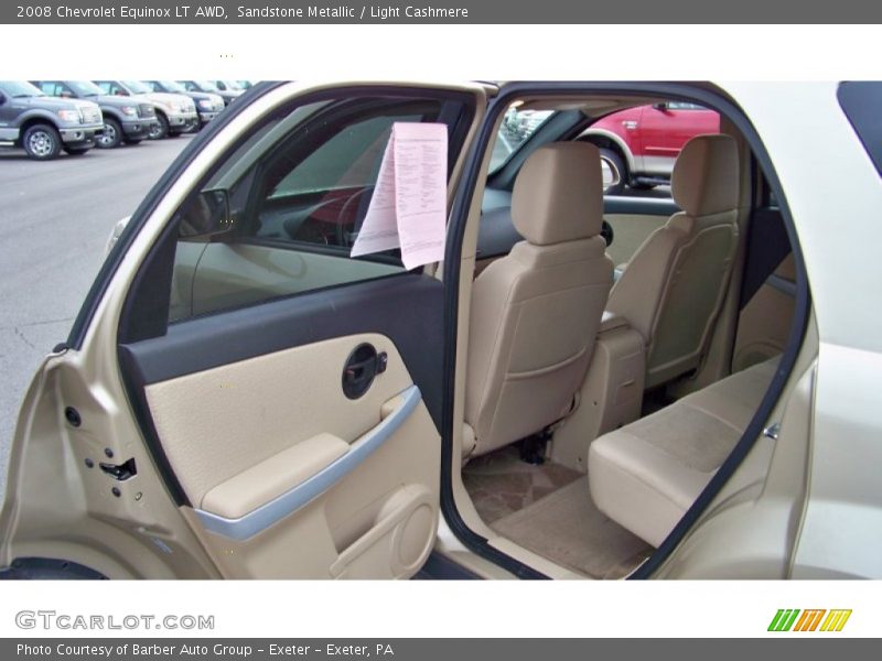 Sandstone Metallic / Light Cashmere 2008 Chevrolet Equinox LT AWD