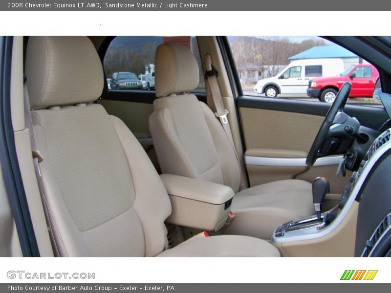 Sandstone Metallic / Light Cashmere 2008 Chevrolet Equinox LT AWD