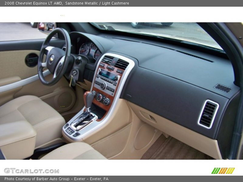Sandstone Metallic / Light Cashmere 2008 Chevrolet Equinox LT AWD