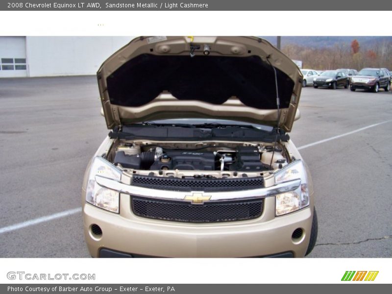 Sandstone Metallic / Light Cashmere 2008 Chevrolet Equinox LT AWD
