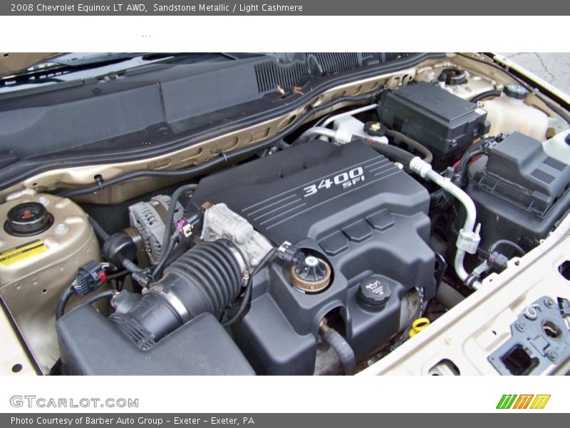 Sandstone Metallic / Light Cashmere 2008 Chevrolet Equinox LT AWD