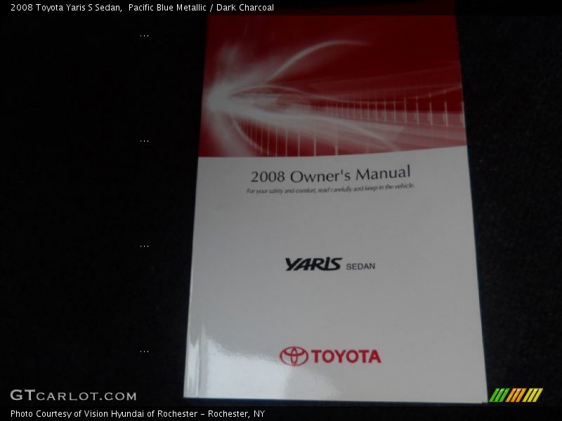 Books/Manuals of 2008 Yaris S Sedan
