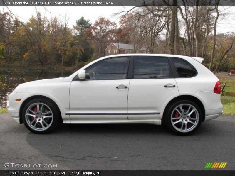 Sand White / Havanna/Sand Beige 2008 Porsche Cayenne GTS