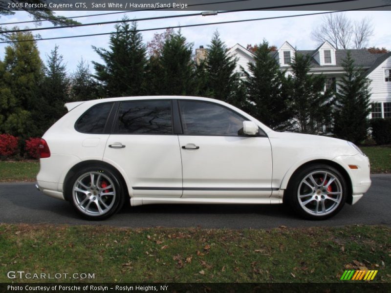 Sand White / Havanna/Sand Beige 2008 Porsche Cayenne GTS