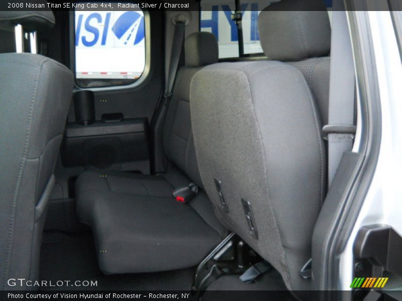 Radiant Silver / Charcoal 2008 Nissan Titan SE King Cab 4x4