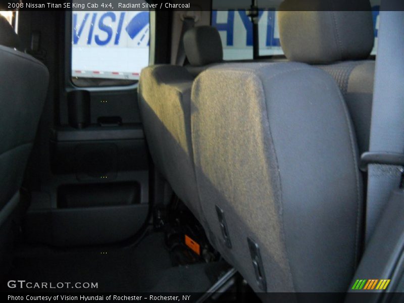 Radiant Silver / Charcoal 2008 Nissan Titan SE King Cab 4x4