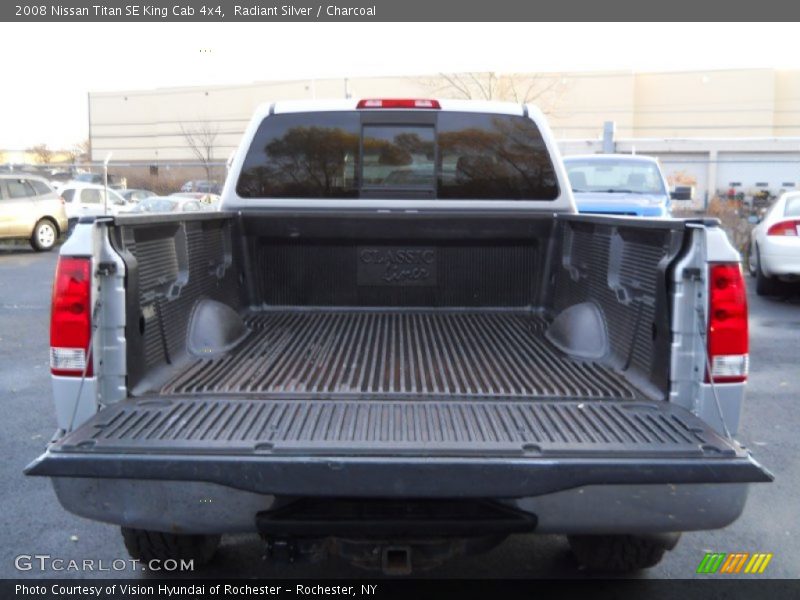 Radiant Silver / Charcoal 2008 Nissan Titan SE King Cab 4x4