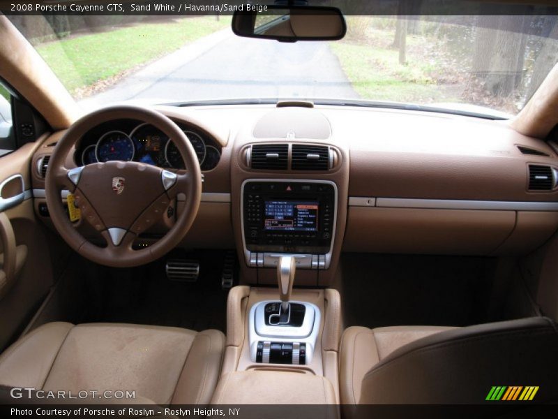 Sand White / Havanna/Sand Beige 2008 Porsche Cayenne GTS