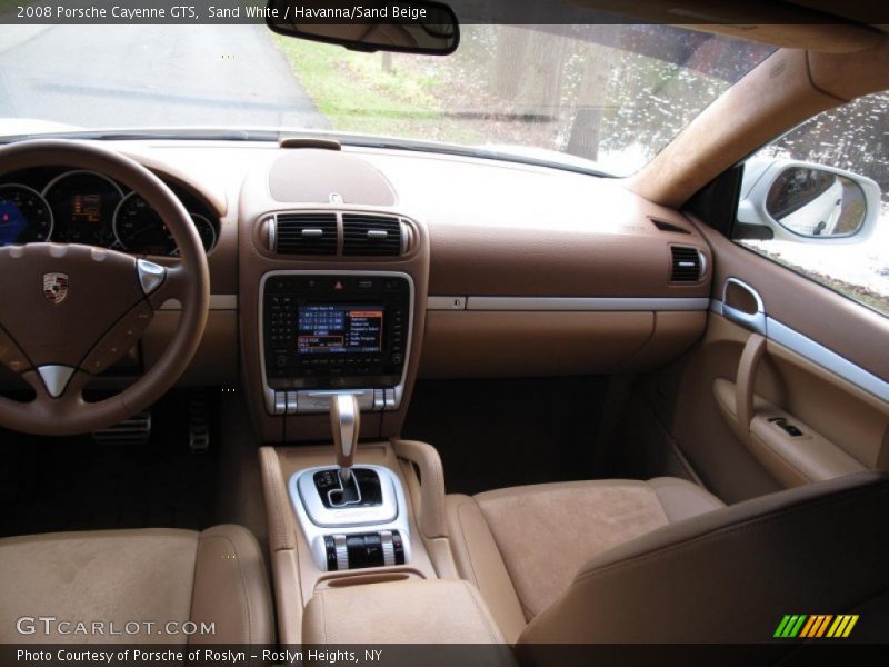 Sand White / Havanna/Sand Beige 2008 Porsche Cayenne GTS