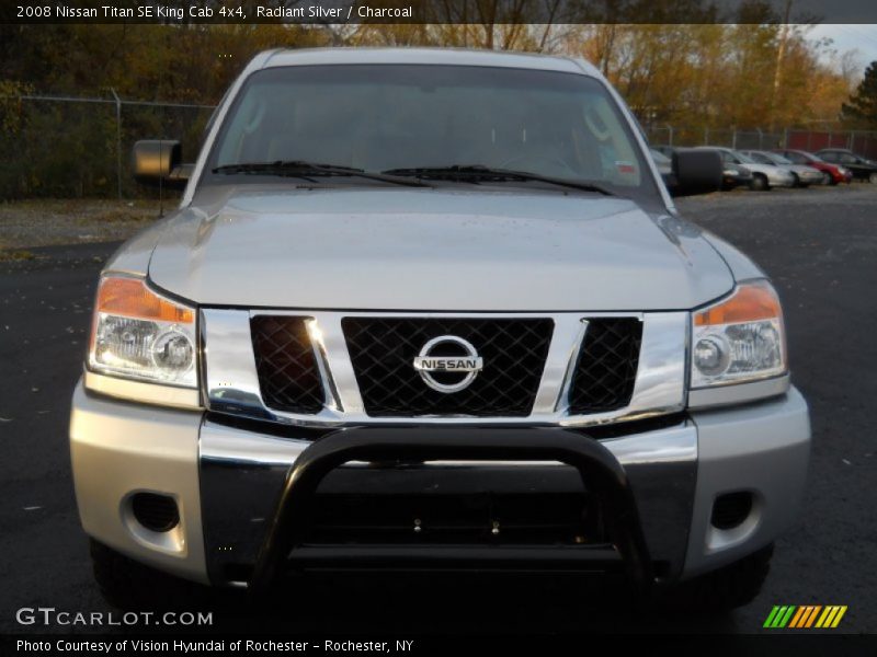 Radiant Silver / Charcoal 2008 Nissan Titan SE King Cab 4x4