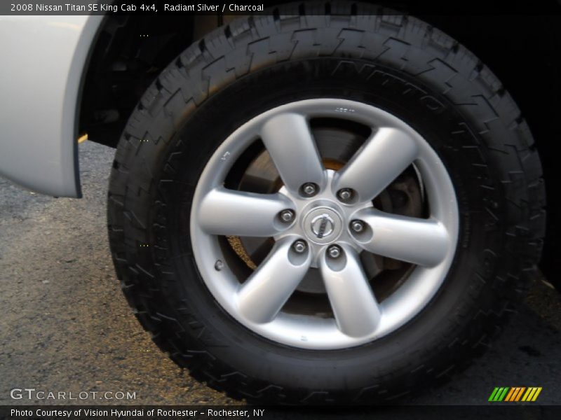  2008 Titan SE King Cab 4x4 Wheel
