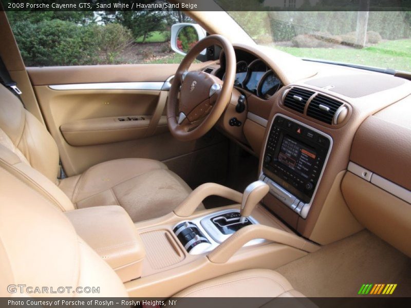 Sand White / Havanna/Sand Beige 2008 Porsche Cayenne GTS