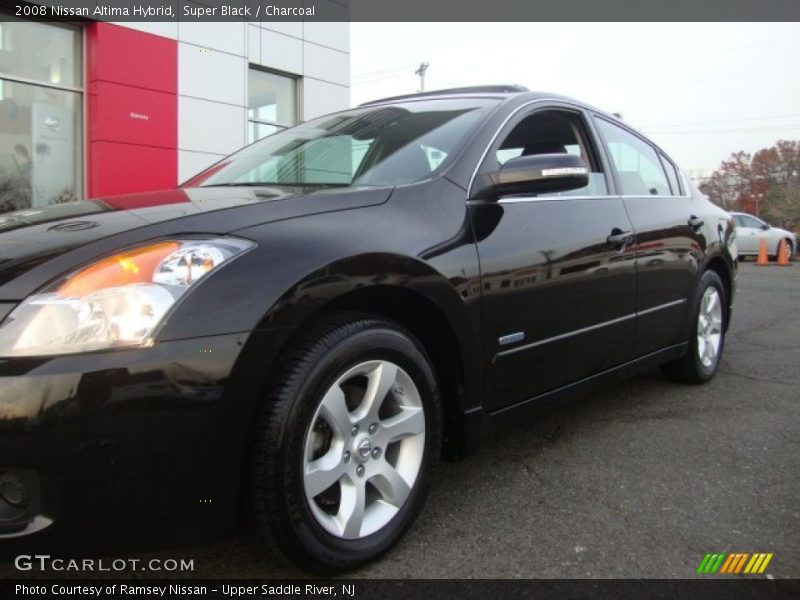 Super Black / Charcoal 2008 Nissan Altima Hybrid