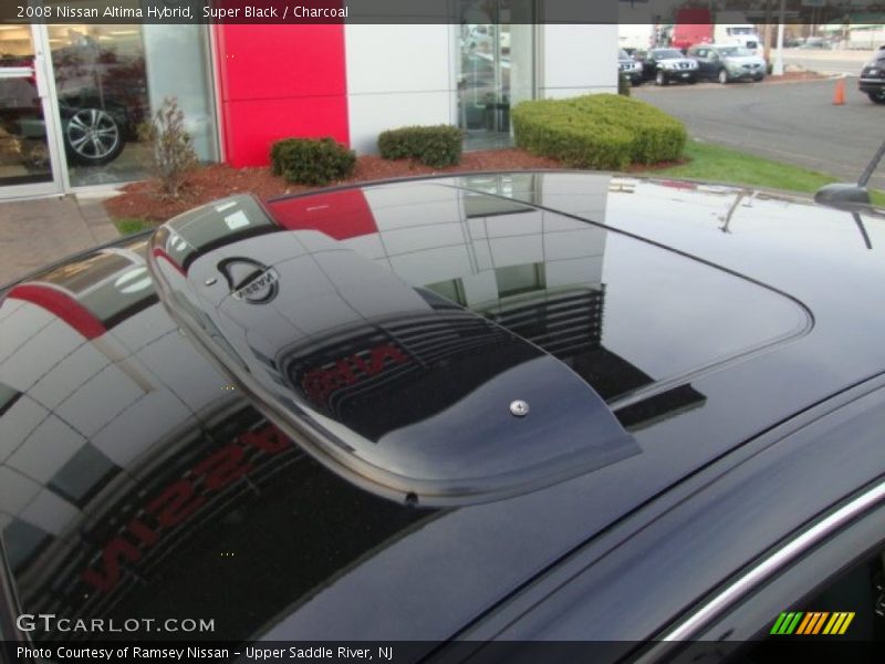 Super Black / Charcoal 2008 Nissan Altima Hybrid