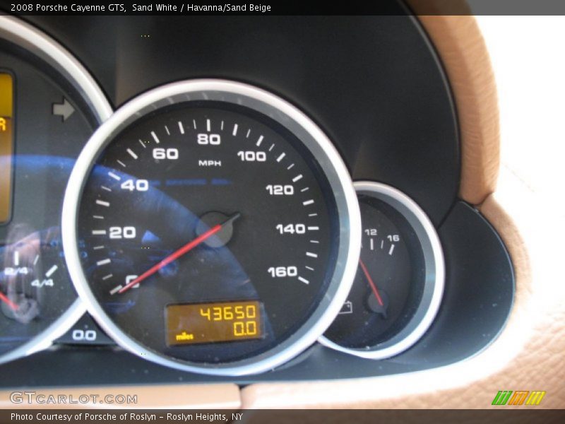 Sand White / Havanna/Sand Beige 2008 Porsche Cayenne GTS