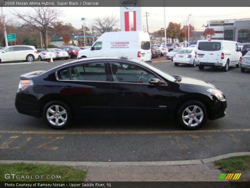 Super Black / Charcoal 2008 Nissan Altima Hybrid
