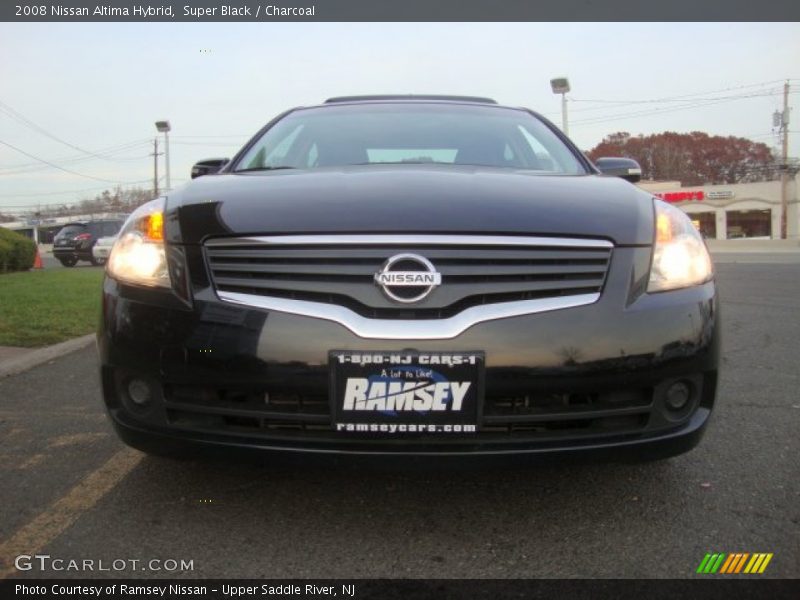 Super Black / Charcoal 2008 Nissan Altima Hybrid