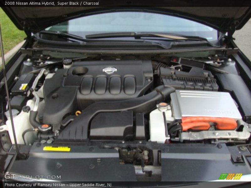 Super Black / Charcoal 2008 Nissan Altima Hybrid