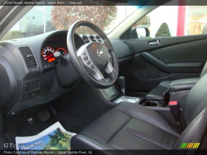 Super Black / Charcoal 2008 Nissan Altima Hybrid