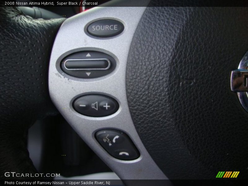Super Black / Charcoal 2008 Nissan Altima Hybrid
