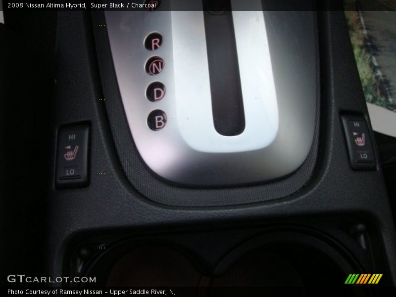 Super Black / Charcoal 2008 Nissan Altima Hybrid